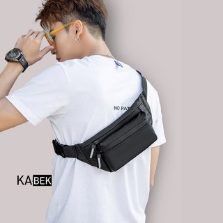 Túi đeo chéo thời trang nam nữ - túi đeo hông lưng ngực thời trang - chất liệu chống nước kabe23