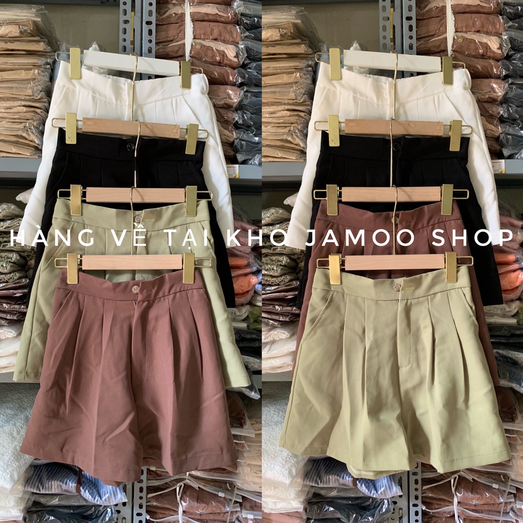 QUẦN SORT CẠP CAO CHUN SAU 4 MÀU HOT 2022