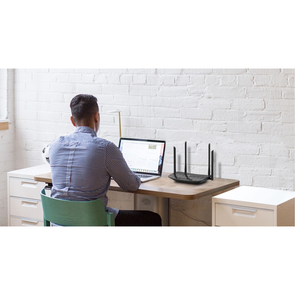 Bộ phát Wifi TP Link Archer C6 gigabit AC1200 - Router wifi băng tần kép với 4 cổng Gigabit, 4 ăng ten siêu mạnh | BigBuy360 - bigbuy360.vn