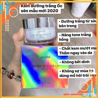 Kem dưỡng trắng da ốc sên Goodal Premium Snail Tone Up Cream - Hàn Quốc [phiên bản mới 2020]