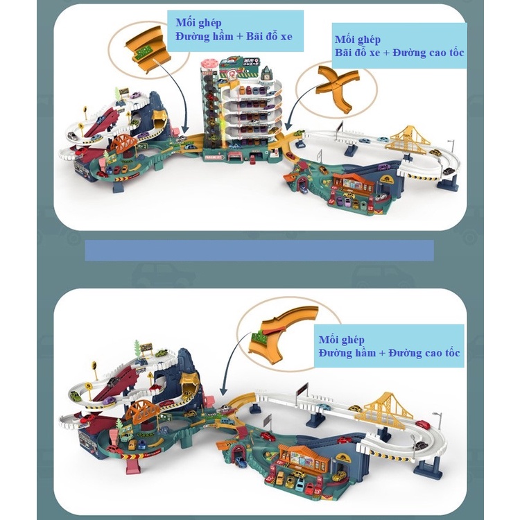 Cuộc Đua Kỳ Thú⚡SALE⚡ Đường Hầm Khủng Long - Phát triển Tư duy Nhạy bén - Trẻ Thông minh Vượt trội MasterKids