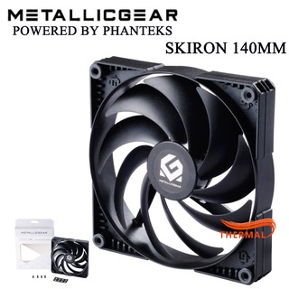 Quạt fan case 14cm MetallicGear Skiron 140mm Fan - Sức gió tốt, Quạt quay êm 1500 vòng hỗ trợ điều tốc, Thiết kế cao cấp