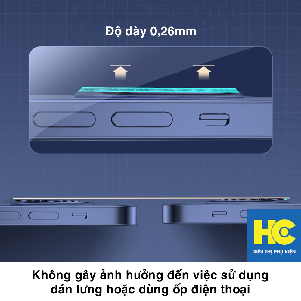 Khung nhôm bảo vệ camera Iphone 12 Pro kèm kính cường lực, chống trầy xước, va đập, nhiều màu – Dán camera Iphone 12 Pro