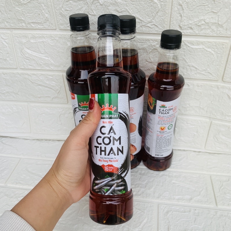 NƯỚC MẮM CÁ CƠM THAN THUẬN PHÁT CHAI 500/750ML