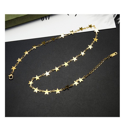 Dây Chuyền Ngôi Sao Titan Ko Đen TT 2559