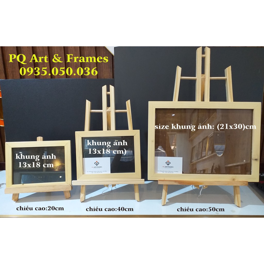 Giá vẽ gỗ mini - Giá vẽ gỗ đặt bàn