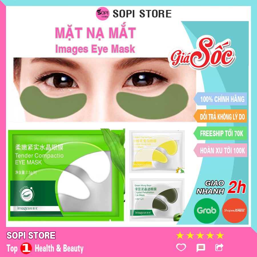 Mặt nạ dưỡng mắt Images giúp xóa quầng thâm nội địa Trung chính hãng - Sopi Store