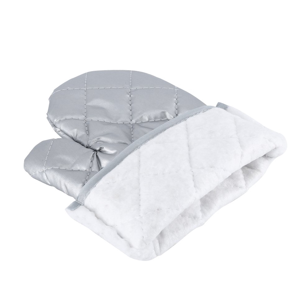 •NEW•A2500 Microwave Insulation Anti-scalding Gloves Thickened High Temperature Baking Silver coated gloves