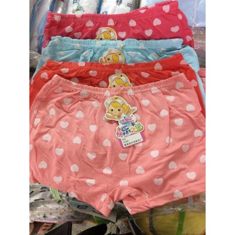 [COMBO SỐC] COMBO 5 quần lót đùi bé gái nơ