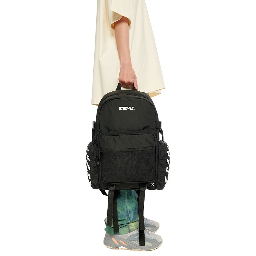 Balo 5THEWAY® /solid/ ROCKET BACKPACK in BLACK aka Balo Đen