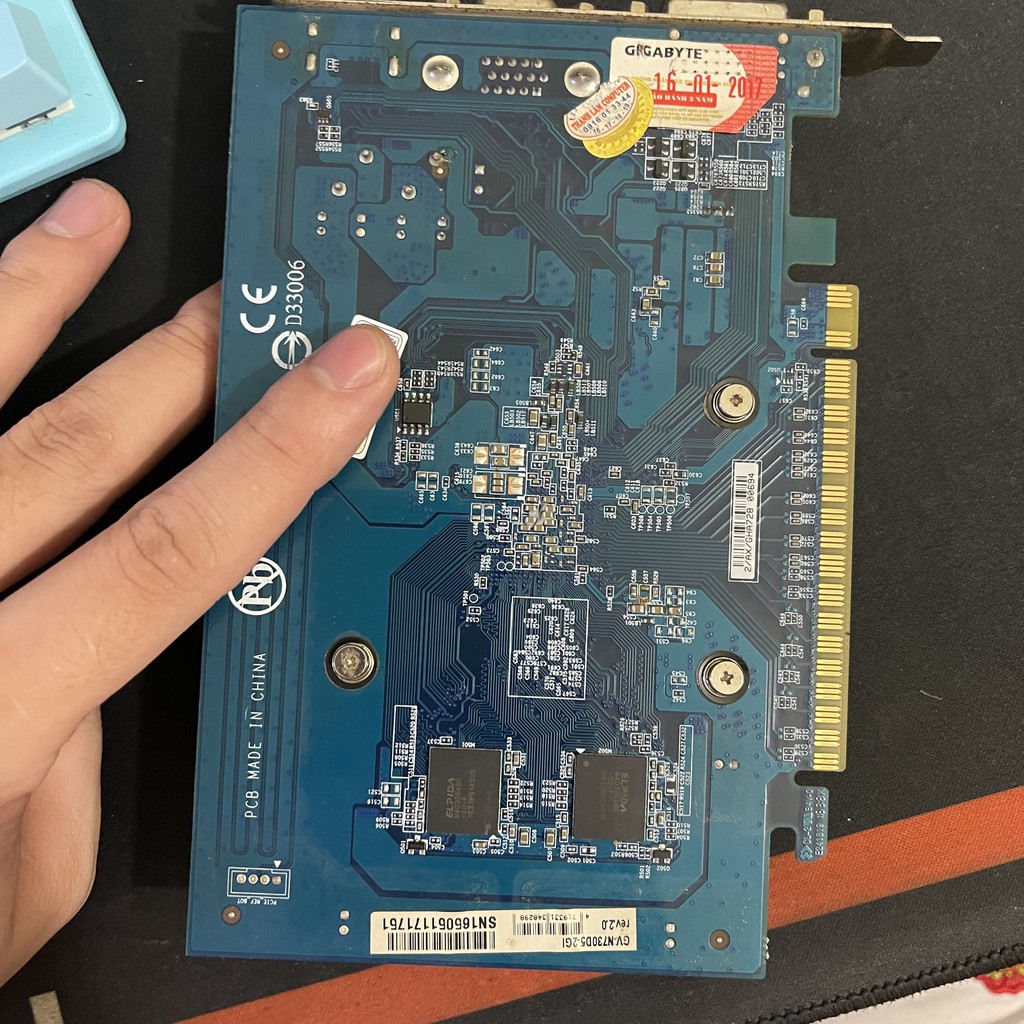 VGA Card màn hình Gigabyte GT 730 2GB DDR5 1 fan - Chiến mượt LOL, FF04 | BigBuy360 - bigbuy360.vn