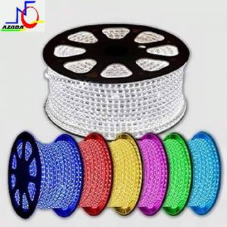 Combo 10m đèn led dây đôi 2 hàng bóng điện 220v cắm là sử dụng