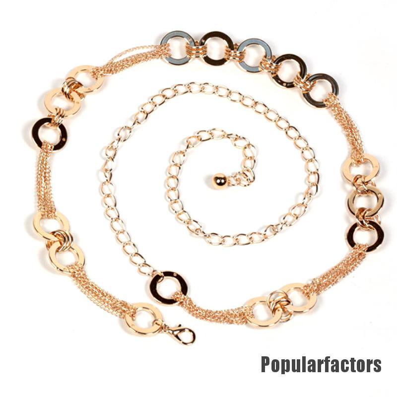 Chuỗi dây thắt lưng bằng kim loại tinh tế trang nhã