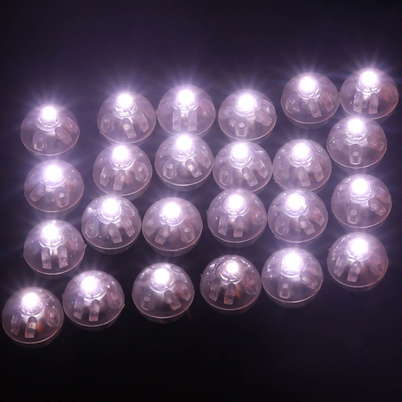 Đèn Lồng LED Tròn Mini Phát Sáng Trong Bóng Tối Trang Trí Lễ Hội