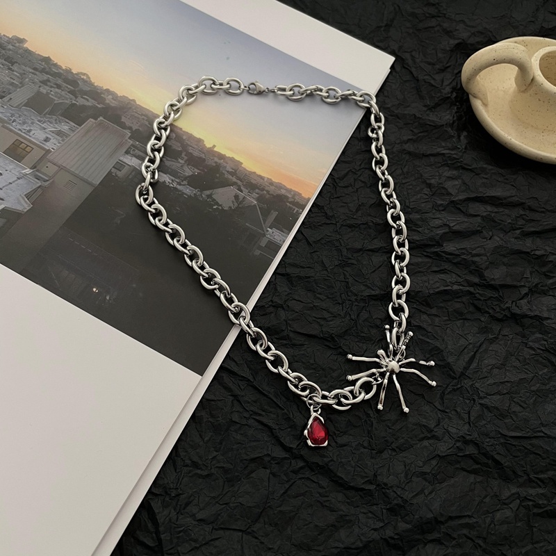 Vòng cổ Mặt Hình Con Nhện Phong Cách Âu Mỹ Thời Trang Cho Nữ