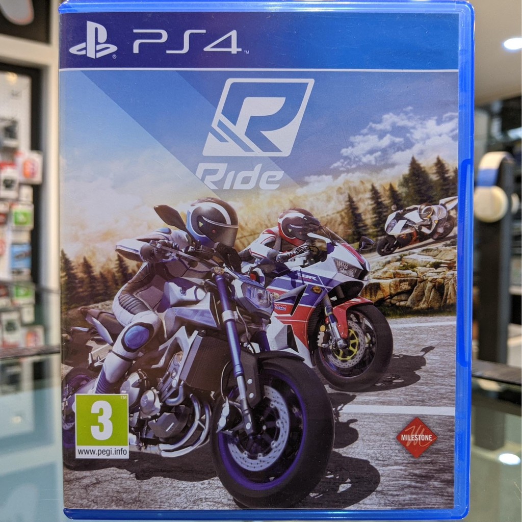 (Tiếng Anh) Đĩa PS4 Ride PS4 Game PS4 cũ (Có thể chơi 2 người) Với PS5)
