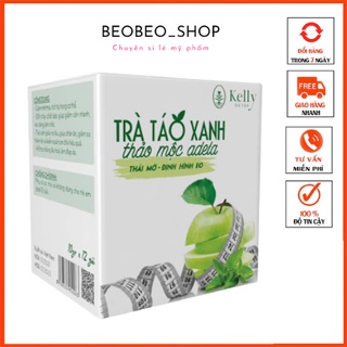 Trà giảm cân táo xanh thảo mộc 🍏 thải m.ỡ - định hình eo🍏 min_beauty
