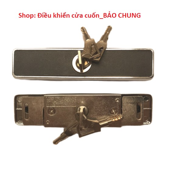 Bộ ổ khóa cửa cuốn lắp cho cửa cuốn cơ kéo tay,cửa tấm liền.