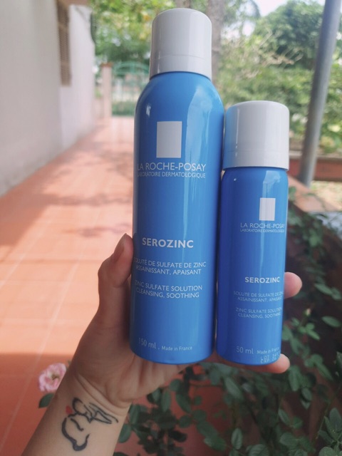 XỊT KHOÁNG LA ROCHE POSAY SEROZINC CHO DA DẦU MỤN 150ml