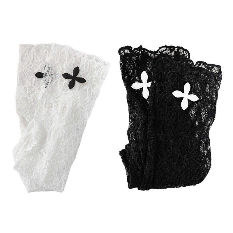 brroa Cute Lolita Short Socks Women Fashion Lace Floral Socks Girls Woman Short Sock