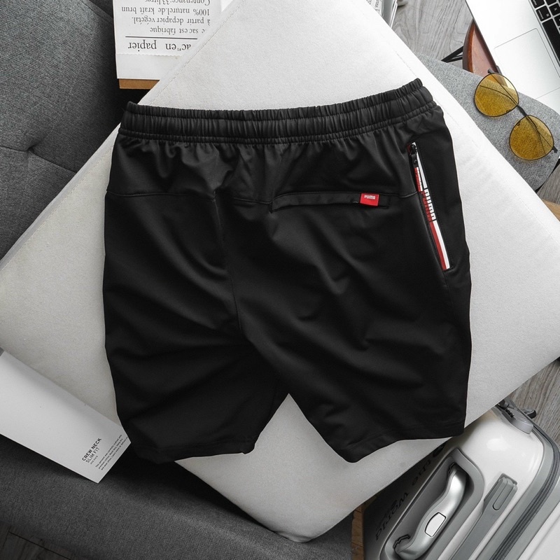 QUẦN SHORT PUMA THỂ THAO VẢI DƯ MADE IN VIET NAM LOGO THÊU