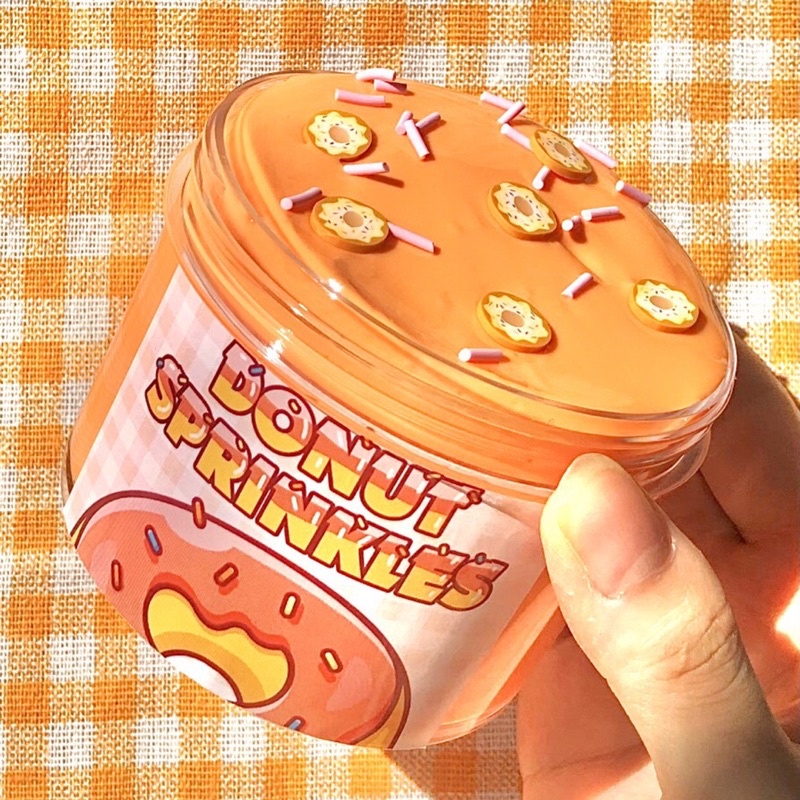 Chất Nhờn Ma Quái Bánh Donut Cam