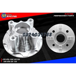 Cùi dĩa tải cnc SumRacing dành cho xe ex150, ex135, raider, winner150 xài dĩa ya 135. [siêu rẽ]