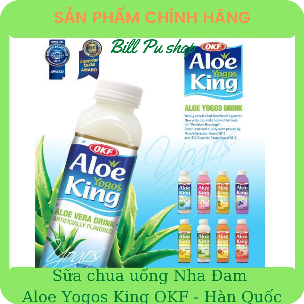 Sữa chua uống nha đam Aloe King Yogos OKF 500ml - Hàn Quốc