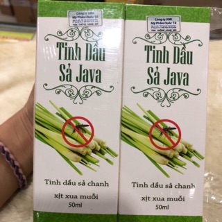 Tính Dầu xả Chanh Java đuổi muỗi Dạng vòi xịt (chai 50ml)