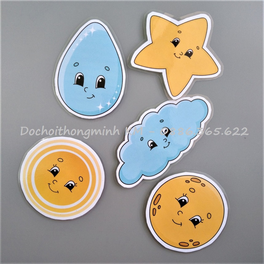 HỌC LIỆU - Matching tìm hình bóng 5 chủ đề hình ảnh lớn cho bé tập ghép