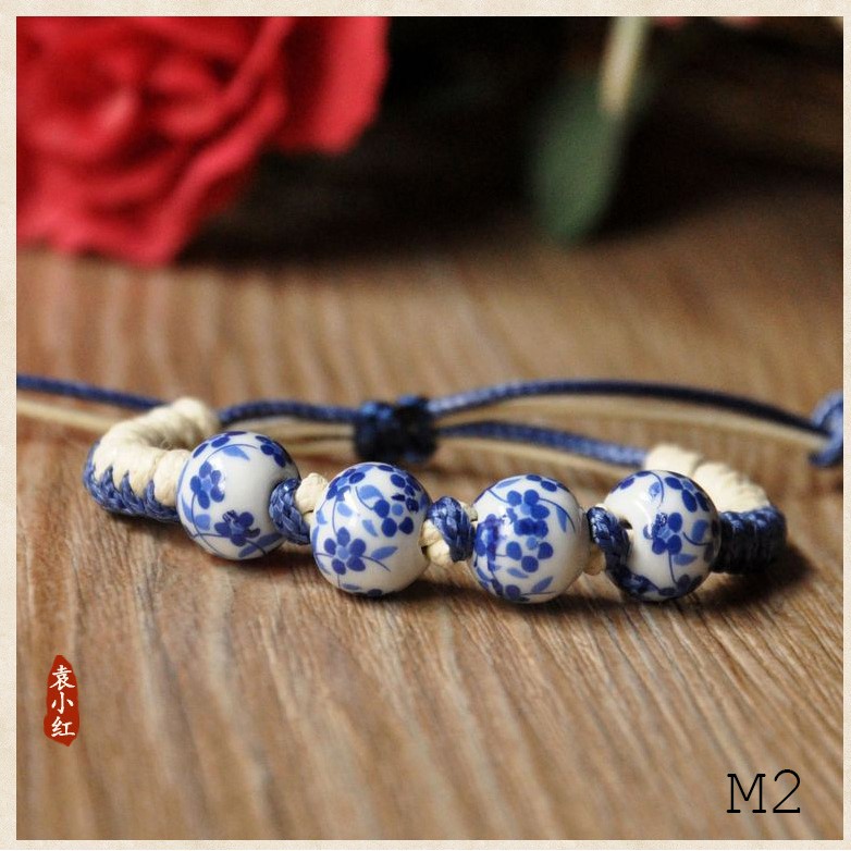 Vòng tay, lắc tay sứ thanh hoa handmade nhiều màu sắc| Ảnh thật Trang sức Harmony