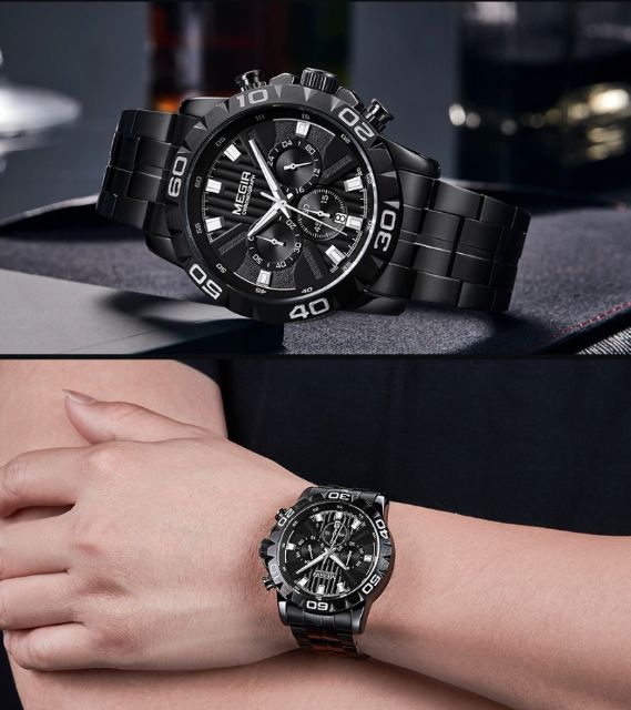 Đồng Hồ Nam Megir KT2087 Chính Hãng 2019 NEW Bảo Hành 12 Tháng Top Brand Luxury Hàng Nhập HongKong - Cửa Hàng Reward I