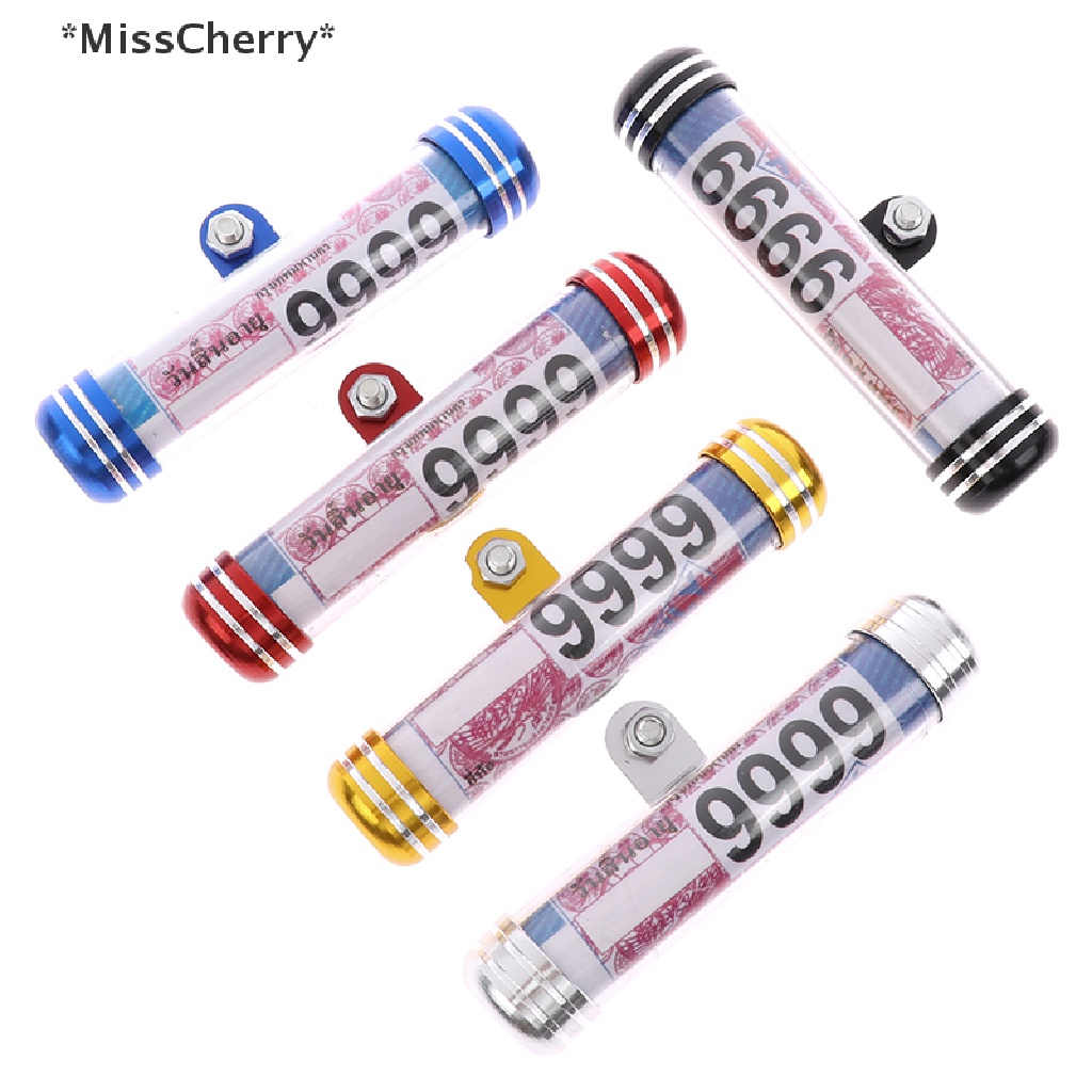 [MissCherry] 1 Khung Đỡ Biển Số Xe Hình Trụ Cho Xe Máy