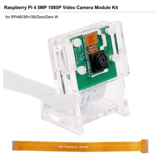 Camera 5mp 1080p có khung Đỡ Cho Raspberry Pi 4 / 3b + / 3b / 2b / Zero D4Vn
