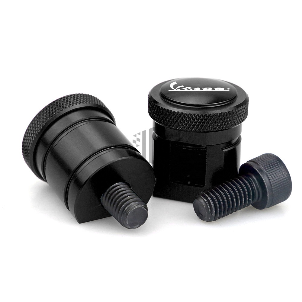 Ốp Gương Chiếu Hậu Bằng Nhôm CNC Có Lỗ Thông Dụng Cho Piaggio VESPA SPRINT PRIMAVERA 150 GTS S125 Gtv 300