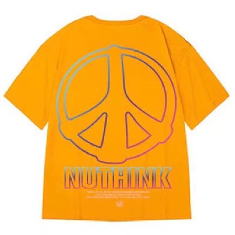 Áo Thun Tay Ngắn Cổ Tròn In Chữ Thời Trang Unisex Size M-8XL