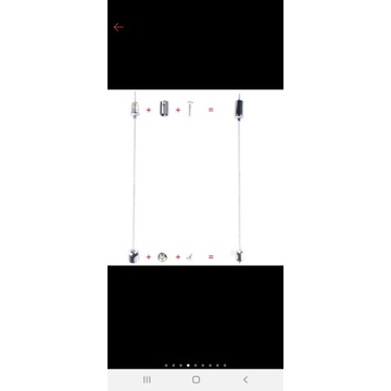 Bộ phụ kiện Cáp Treo Thả đèn Led Panel  ASIA