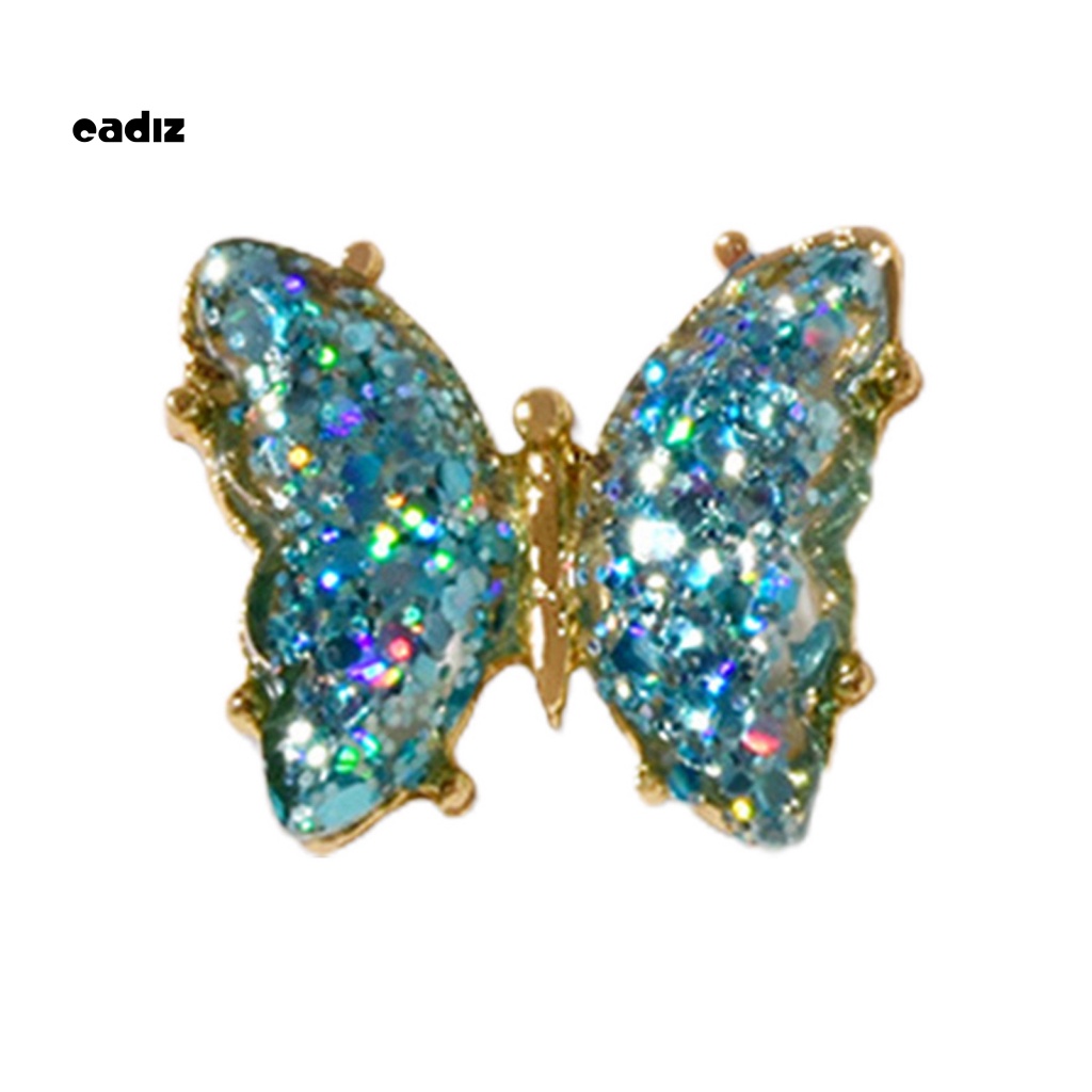 Phụ Kiện Trang Trí Móng Tay Hình Bướm Đính Đá Xinh Xắn