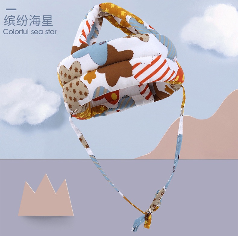 Mũ bảo hiểm chông va đập đầu cho bé tập đi và tập ngồi dùng cho trẻ từ 5-36 tháng tuổi