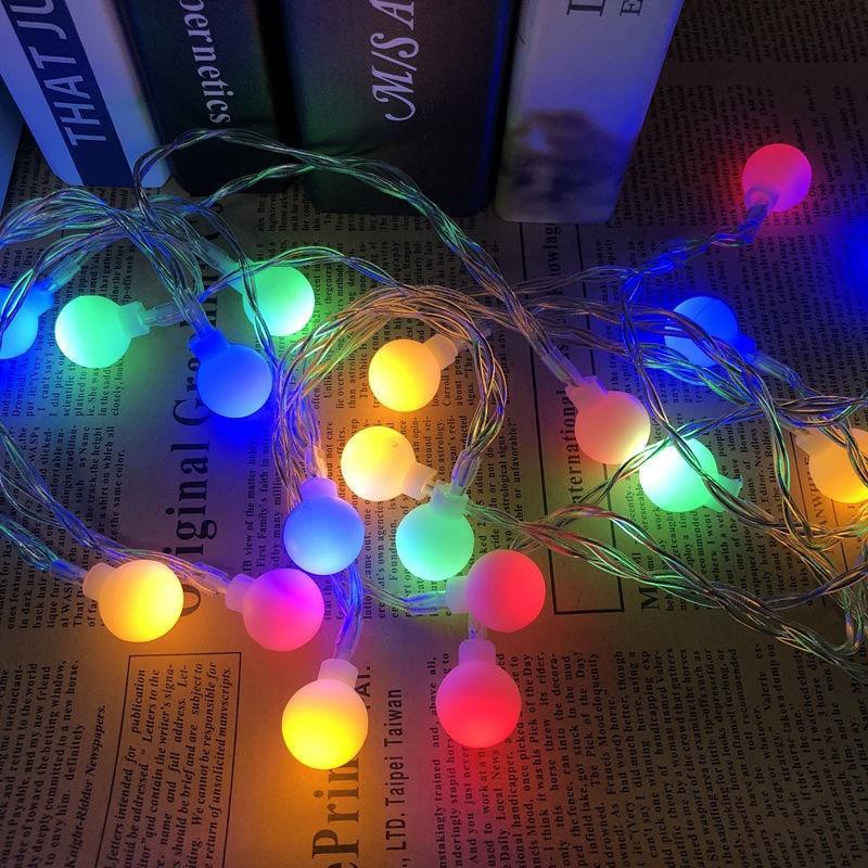 Đèn Led Xài Pin Bóng Đèn Tròn Cherry Ball Decor Trang Trí Decor Phòng Ngủ Tiệc Noel Cắm Trại Đẹp Rẻ