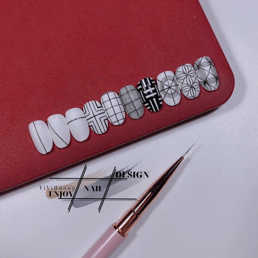 Cọ nét 2 đầu siêu mảnh.cọ nét vẽ móng