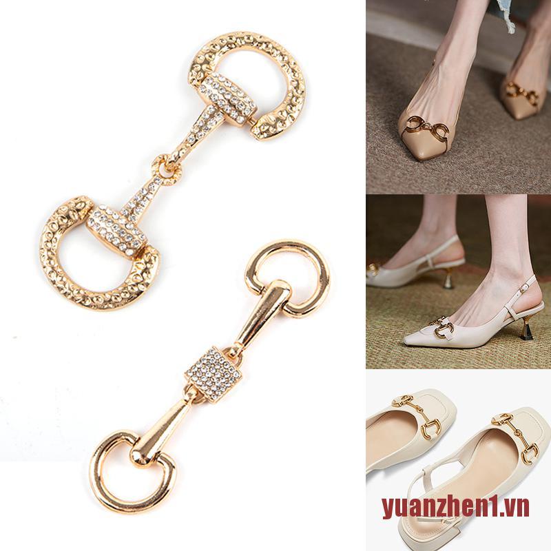 Yuanen Mặt Dây Chuyền Hình Đôi Giày Thời Trang Diy