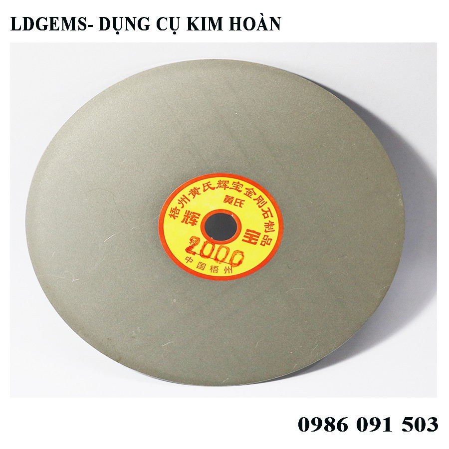 Đĩa mài kim cương 150mm (cốt 20) chuyên dụng mài hợp kim, đá cảnh, ngọc bích, cẩm thạch