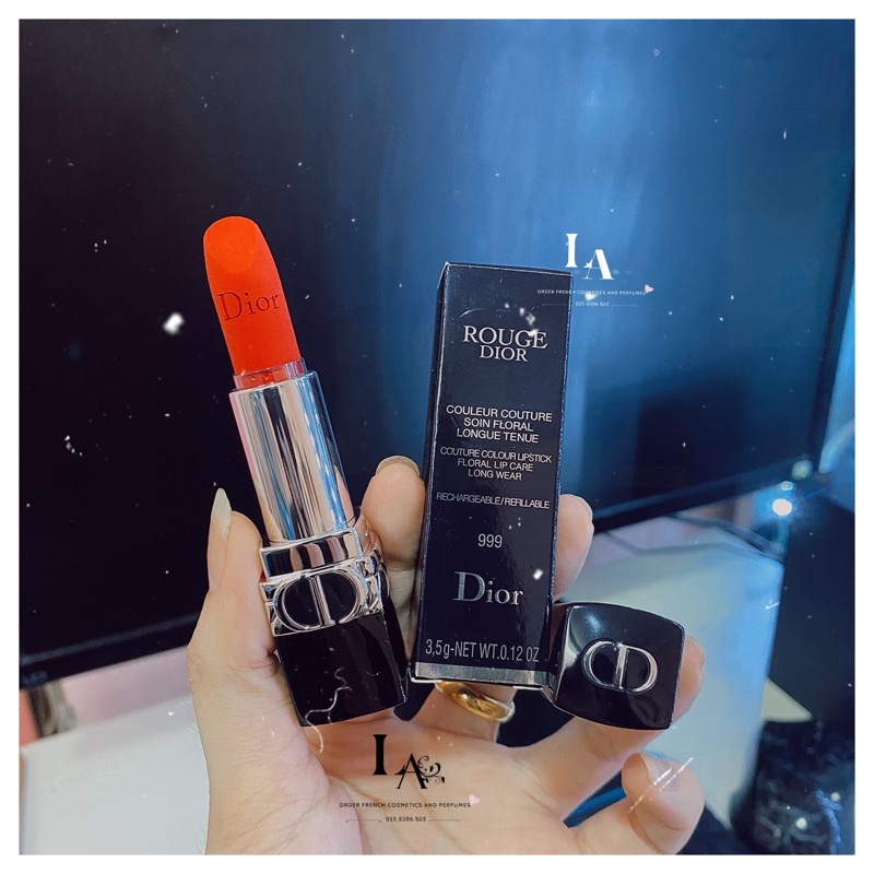 Son dior velvet 999 bản nhung mới nhất canh sale giá cực tốt