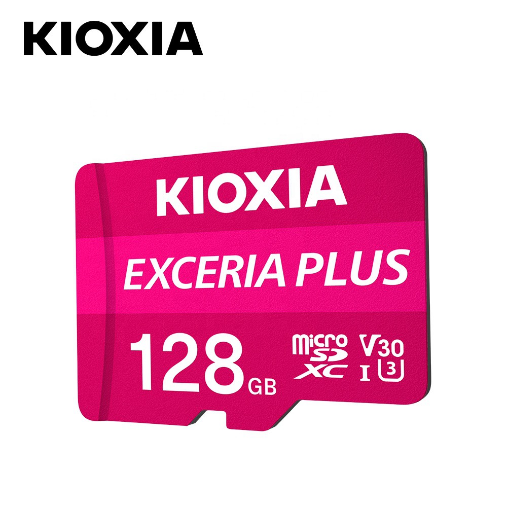 Thẻ nhớ MicroSDXC Kioxia Exceria Plus 128GB U3 4K V30 A1 R100MB/s W65MB/s (Tím)