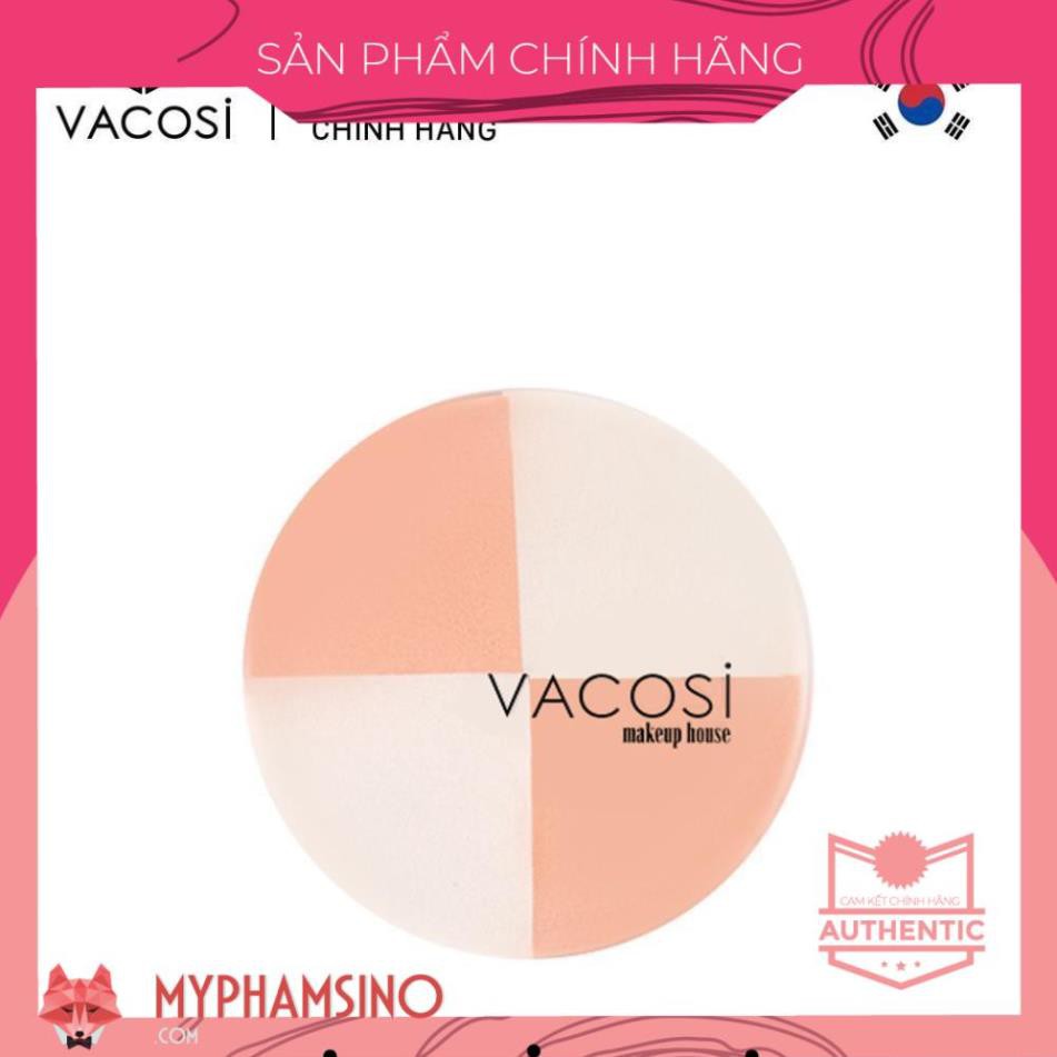 HỘP 4 BÔNG ƯỚT TAM GIÁC VUÔNG VACOSI - BP13