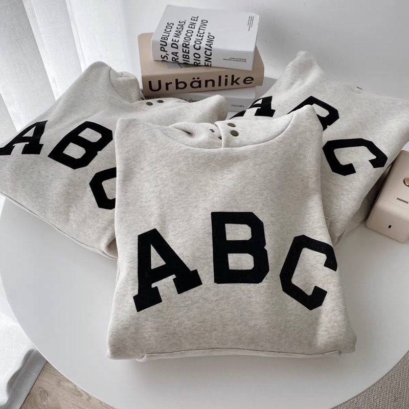 Áo hoodie ABC