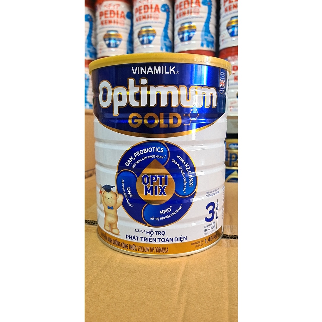 sữa bột vinamilk optimum gold step 3 1kg45 (1450g)