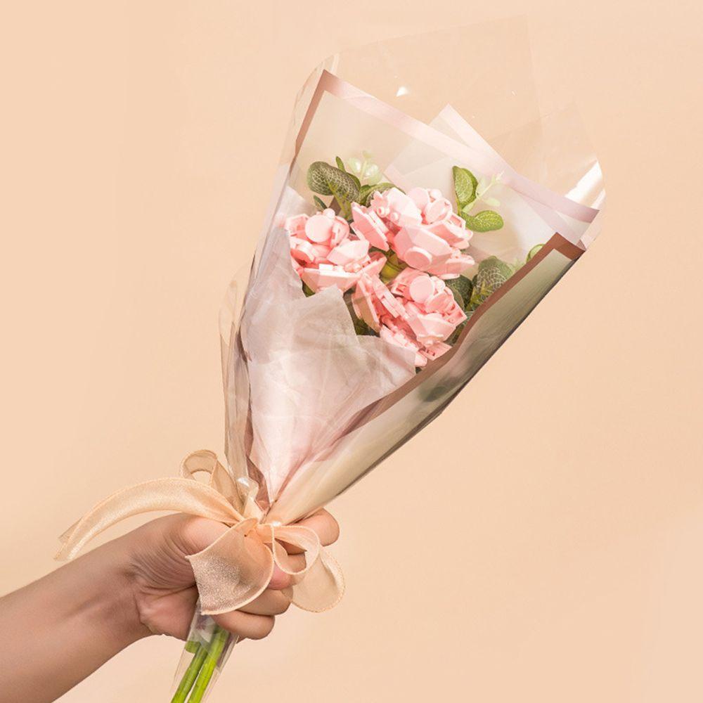 Đồ Chơi Lắp Ráp Hình Hoa Hồng Ba Chiều Sáng Tạo