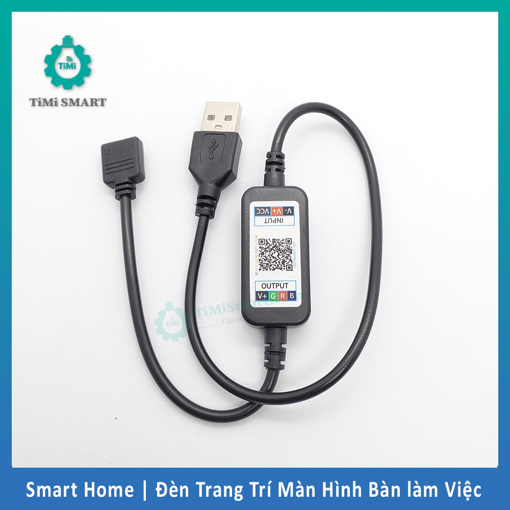 Đèn Led USB Trang Trí Màn Hình Máy Tính, Tivi, Bàn Làm Việc, điều khiển APP điện thoại